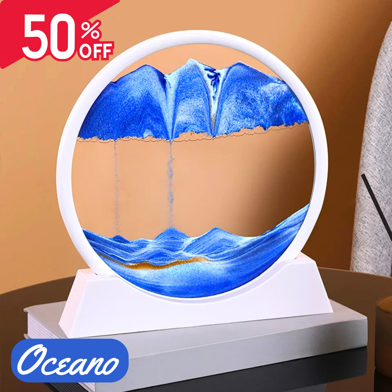 3D Quicksand Art (Hourglass)