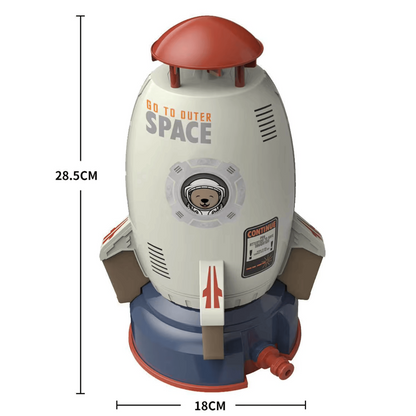 HydroJet - Cohete Acuático para tu Jardín