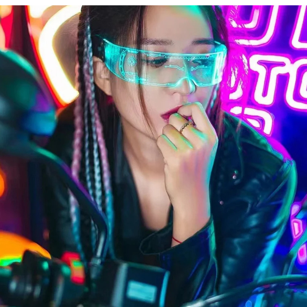 Luminous LED glasses - Neon light