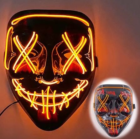 The Purge™ Máscara Led - Para Halloween