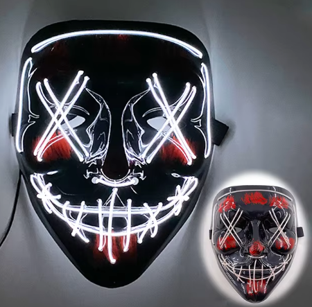 The Purge™ Máscara Led - Para Halloween