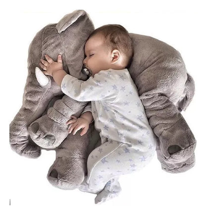 Elephant Attachment Plush Baby Pillow Cushion