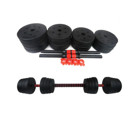 Adjustable Dumbbells with Connecting Bar - 20 Kg