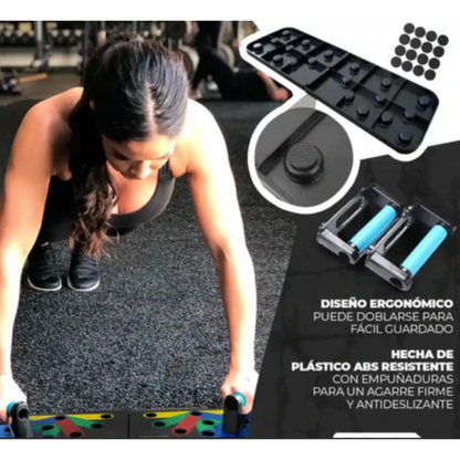 FlexBoard Pro™ - Tabla Para Flexiones Portatil Push Up